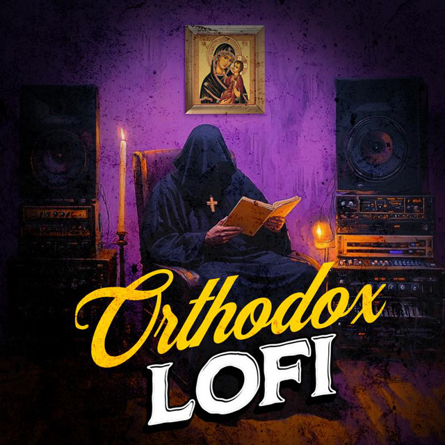 Orthodox christian inspired lofi cover art