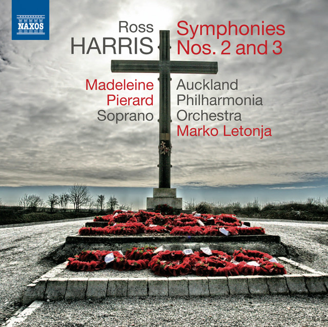 Ross Harris: Symphonies Nos. 2 & 3 cover art