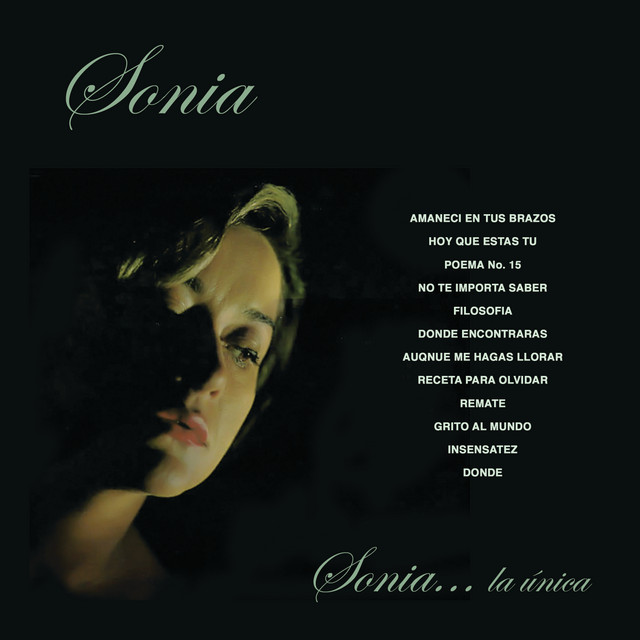 Sonia...La Única cover art