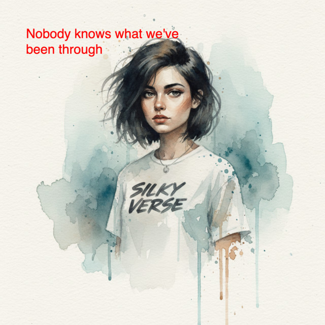 Обкладинка: Nobody knows what we've been through — Silky Verse