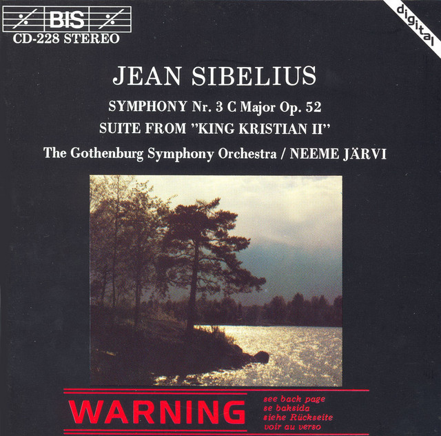 Sibelius: Symphony No. 3 / King Cristian Ii Suite