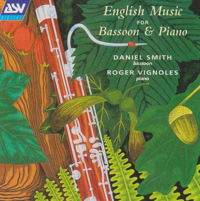 English Music for Bassoon & Piano cover art