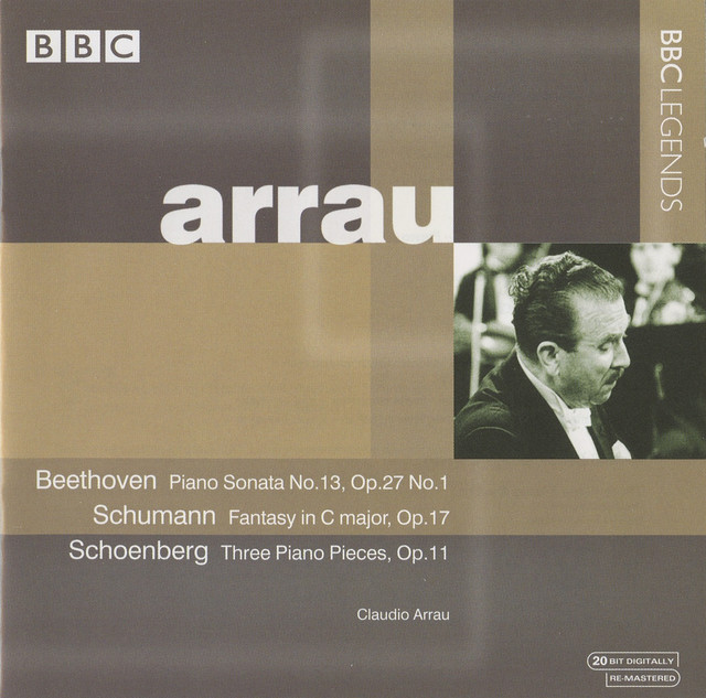 廃盤 BEETHOVEN ピアノ・ソナタ　CLAUDIO ARRAU Arrau - Beethoven: Piano Sonata No. 13 - Schumann: Fantasy