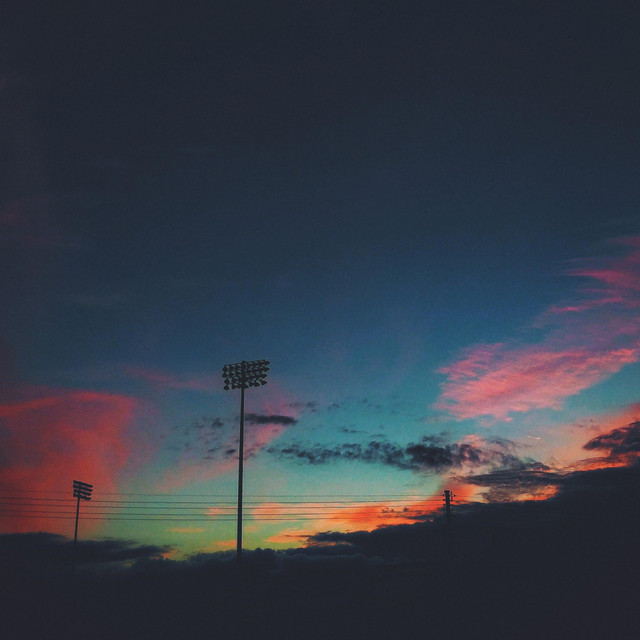 red sky