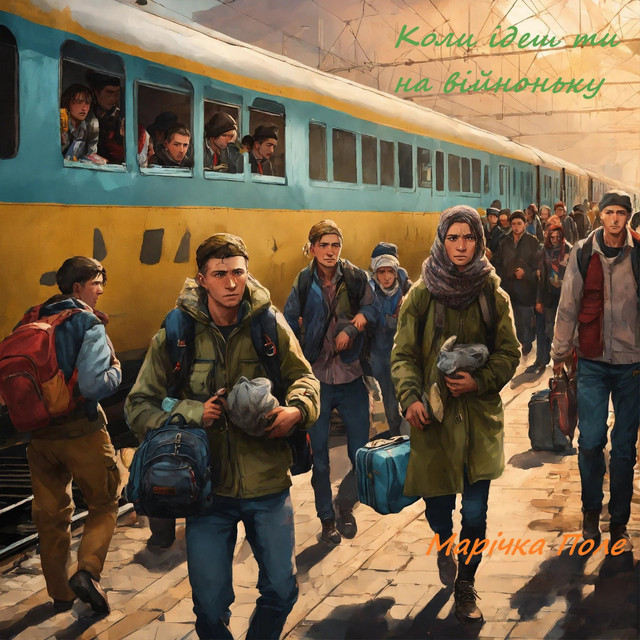 Cover art: Коли ідеш ти на війноньку — Марічка Поле