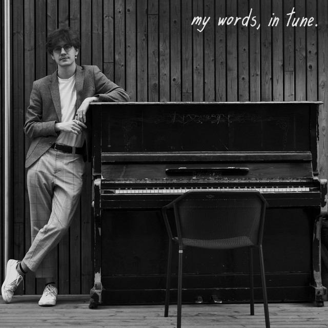 my words, in tune. cover art