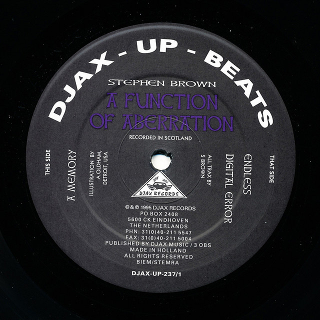 A Function of Aberration cover art