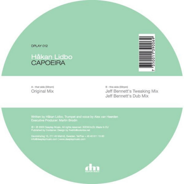 Capoeira - Jeff Bennett's Tweaking Mix cover art