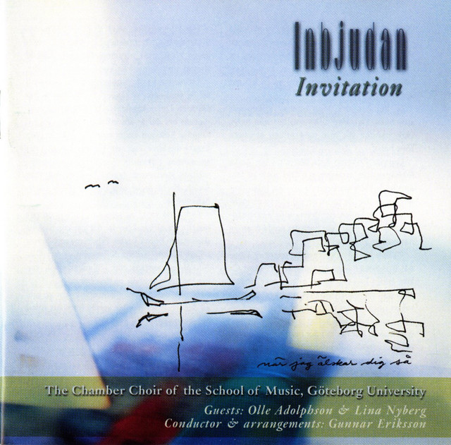 Göteborgs Musikhögskolas Kammarkör - Inbjudan (Invitation) cover