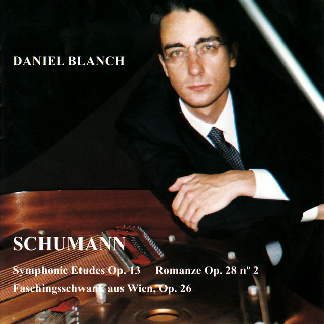 Schumann: Estudios Sinfonicos Op. 13, Romanza Op. 28, Carnaval de Viena Op. 26 cover art