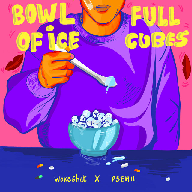 BOWL FULL OF ICE CUBES cover art