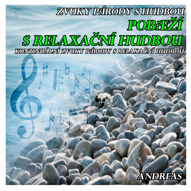 Zvuky přírody s hudbou: Pobřeží s relaxační hudbou cover art
