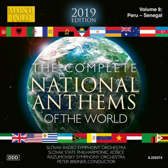 The Complete National Anthems of the World, Vol. 8 (2019 Edition) cover art