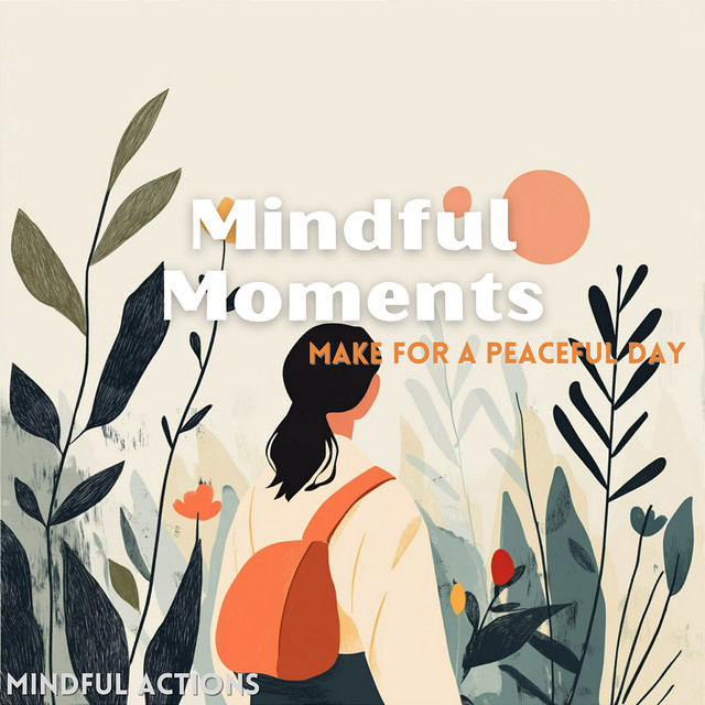 Mindful Moments Make for a Peaceful Day cover art