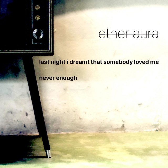 Last Night I Dreamt That Somebody Loved Me / Never Enough cover art