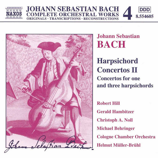 Bach, J.S.: Harpsichord Concertos, Vol. 2 cover