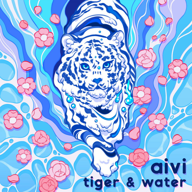 tiger & water cover art