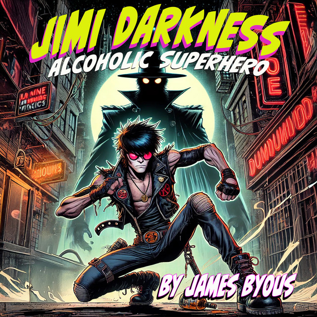 Jimi Darkness: Alcoholic Superhero cover art