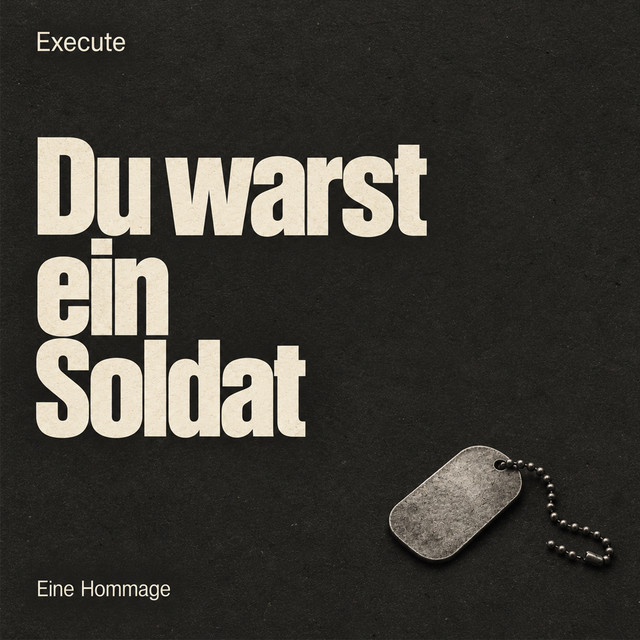 Du warst ein Soldat cover