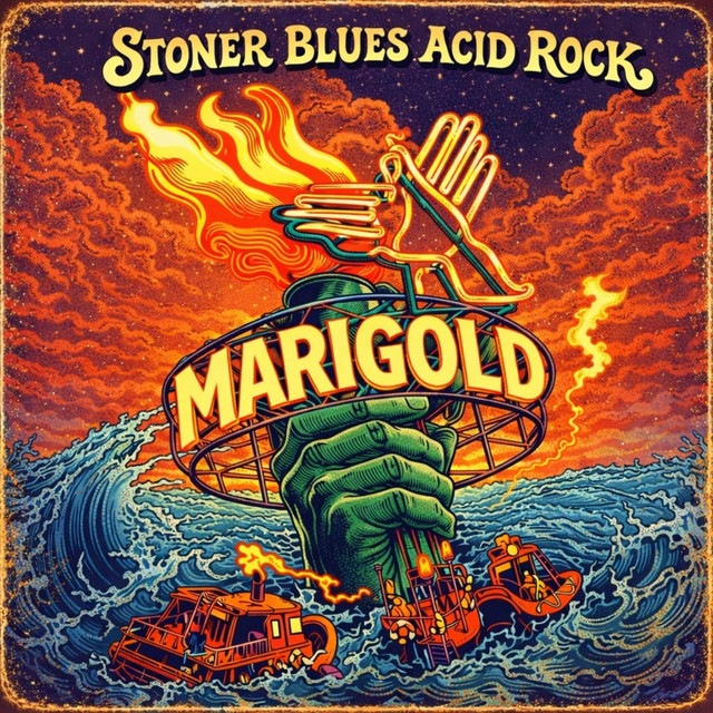 MARIGOLD (ACCIDENTAL SENSE) 75s Stoner Blues Acid Rock