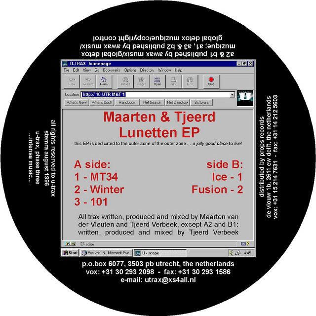 Lunetten EP (2019 Remaster) cover