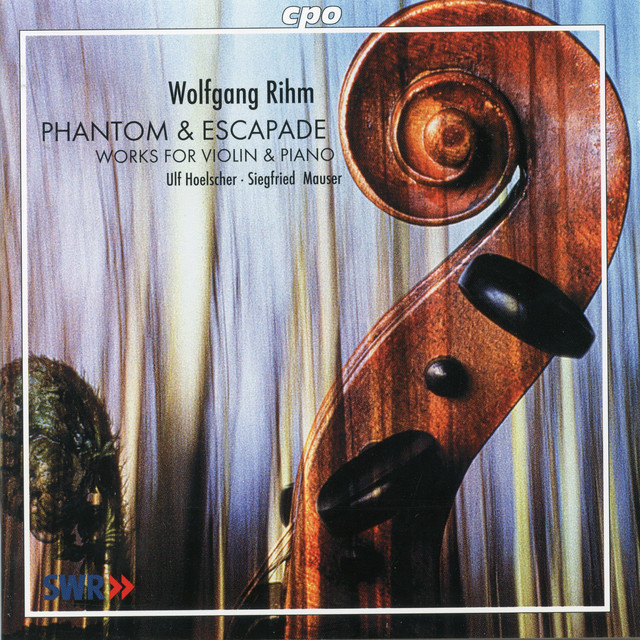 Rihm: Works for Violin & Piano cover art