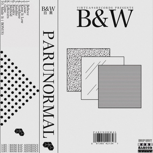 Black & White cover art