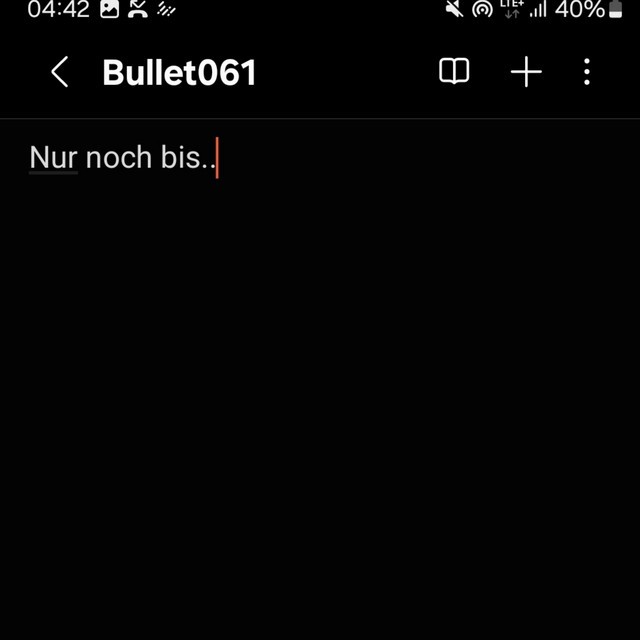 Nur noch bis cover
