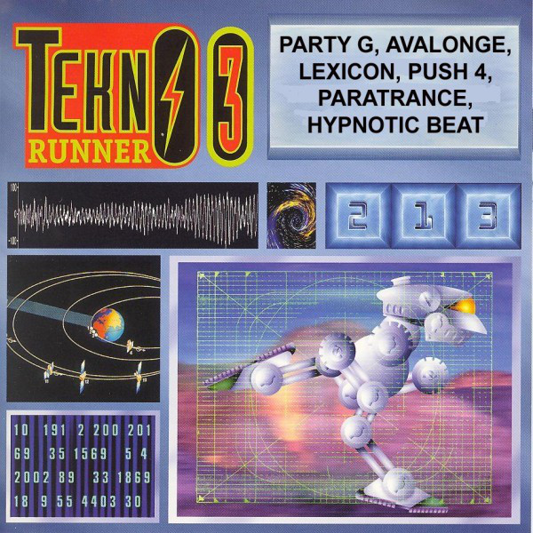 Tekno Runner, Vol. 3 cover art