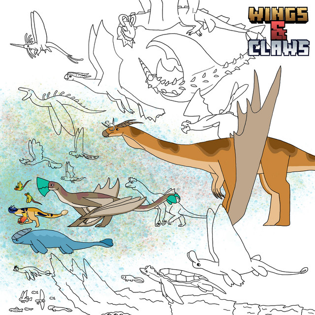 Wings and Claws, Vol. 1 cover art