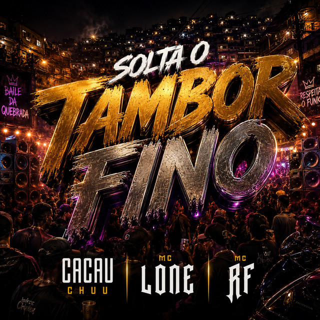 Обкладинка: Solta o Tambor Fino — MC LONE