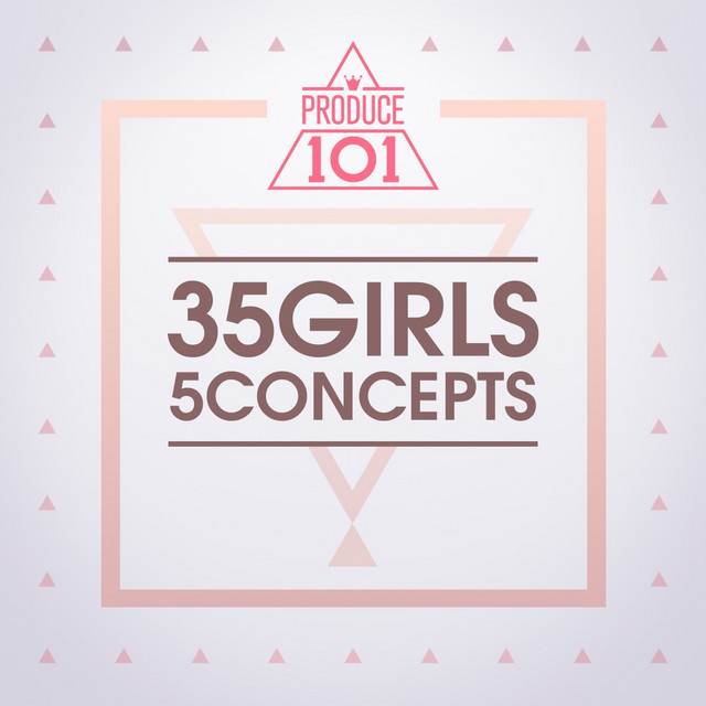 Produce 101: 35 Girls 5 Concepts cover art