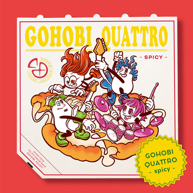 GOHOBI QUATTRO -spicy- cover art