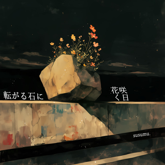 転がる石に花咲く日 cover art