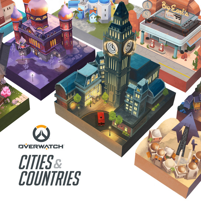 Overwatch: Cities & Countries cover art