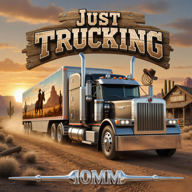 JUST TRUCKING cover art