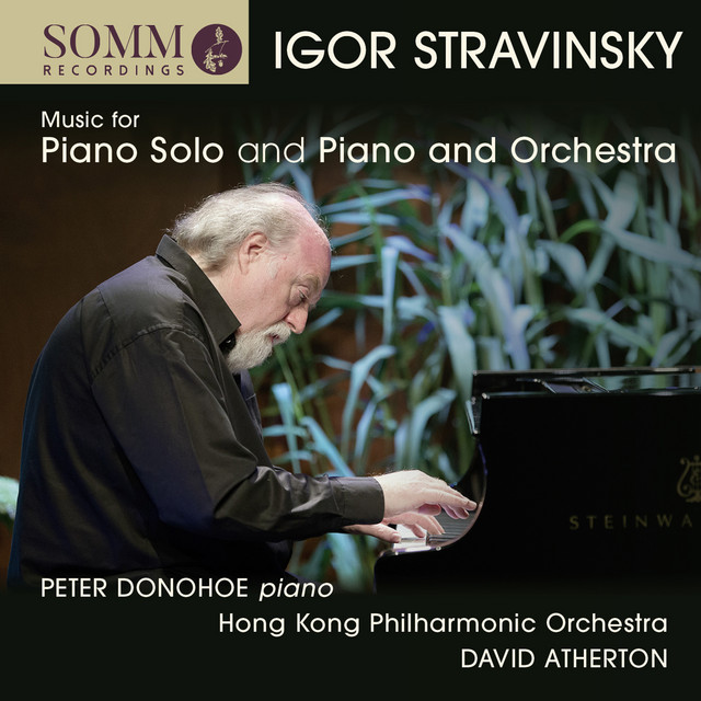 Stravinsky: Music for Piano Solo and Piano & Orchestra cover art