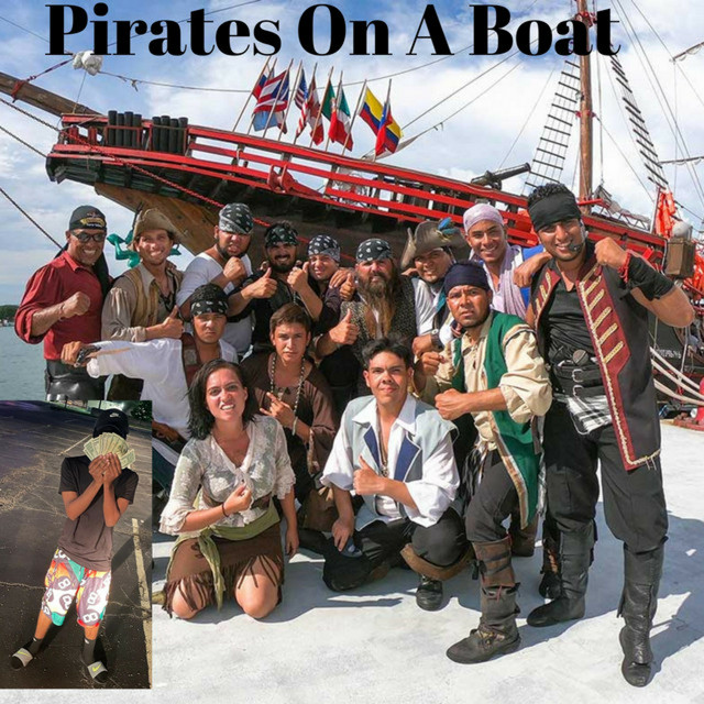 Pirates on a Boat cover art