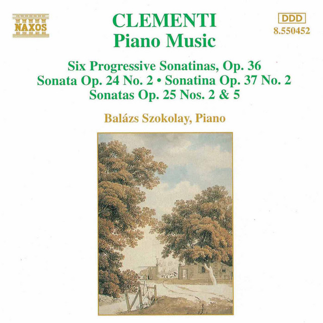 Keyboard Sonatina in C Major, Op. 36 No. 3: II. Un poco adagio cover art