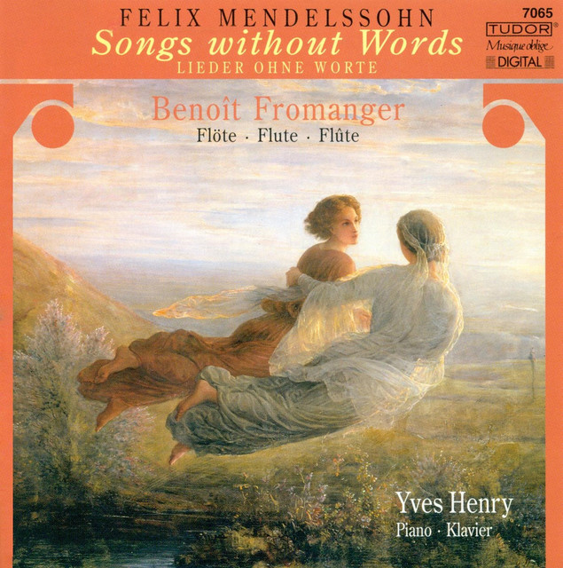 Mendelssohn, Felix: Songs Without Words (Arr. for Flute and Piano) cover art