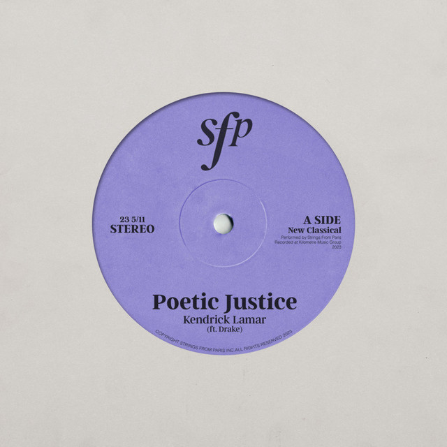 Cover of Poetic Justice by Strings From Paris