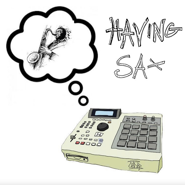 Having Sax cover art