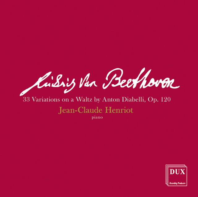 Beethoven: 33 Variations on a Waltz by Anton Diabelli cover art