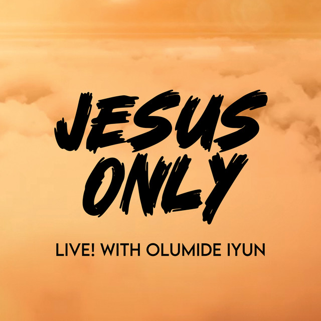 Jesus Only (Live) cover art