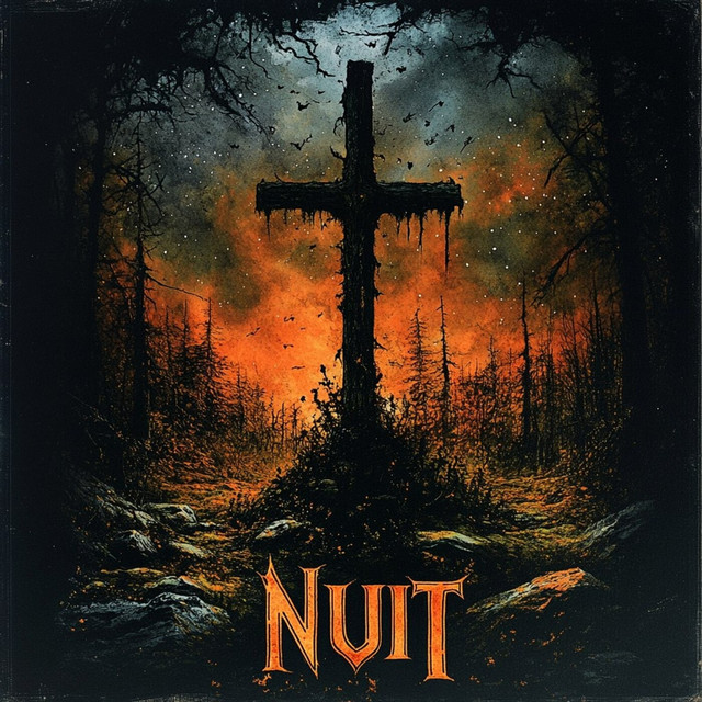Album cover for Ride to the World's Ending by NUIT