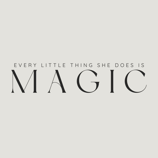 Every Little Thing She Does Is Magic cover