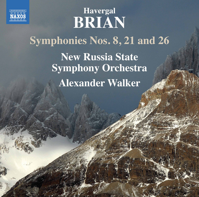 Brian: Symphonies Nos. 8, 21 & 26 cover art