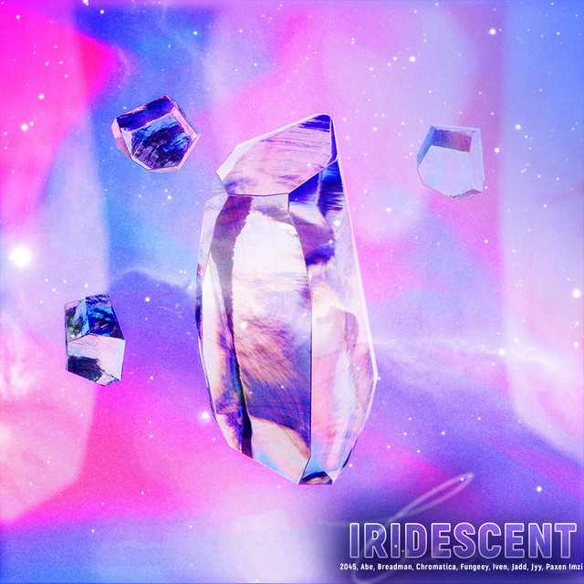 Iridescent cover art