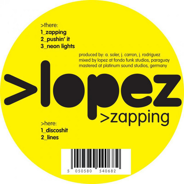 Zapping EP cover art