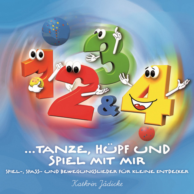 1, 2, 3 und 4, tanze, hüpf und spiel mit mir cover